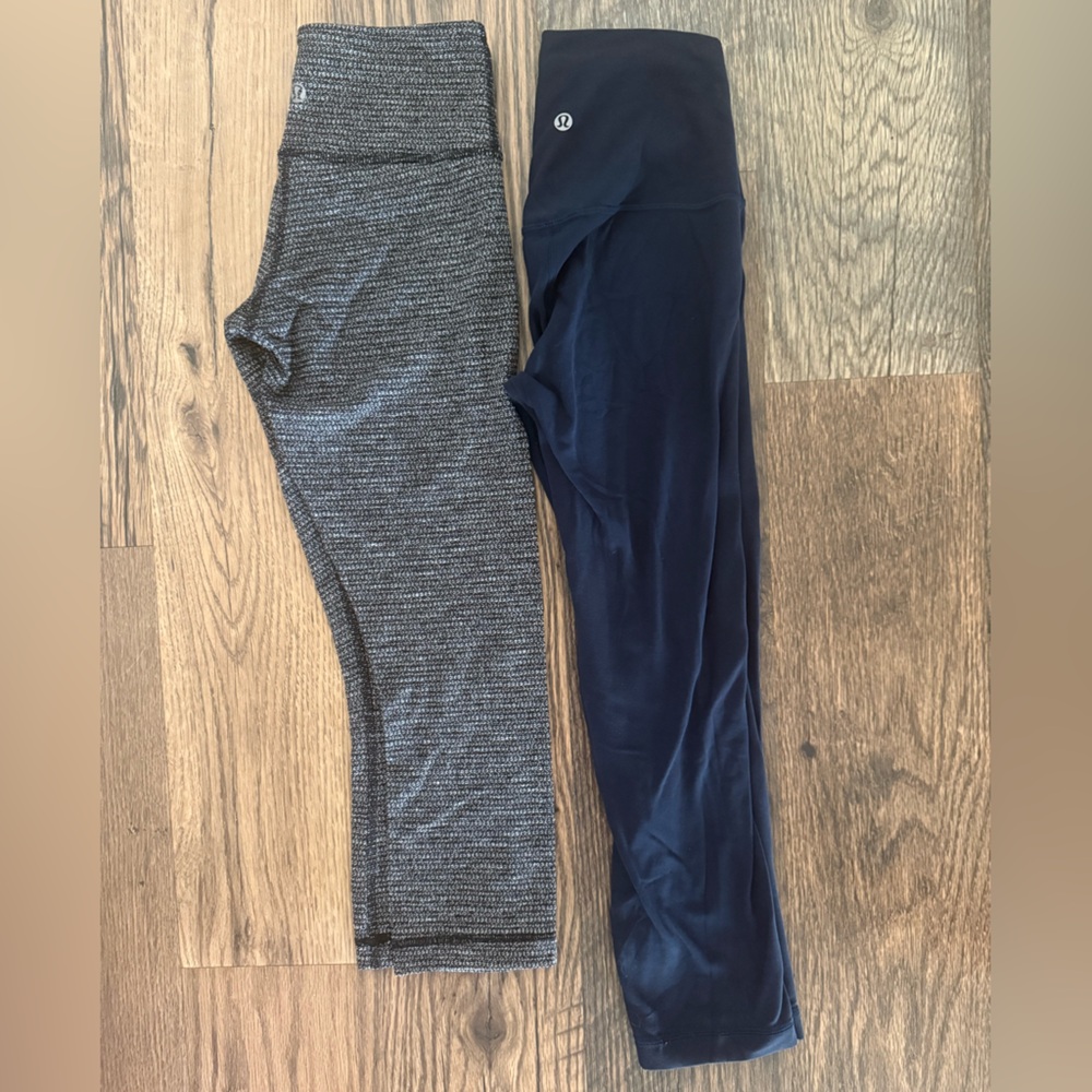 Lululemon Bundle (2) Cropped Leggings